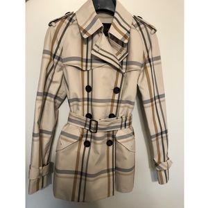 Coach short trench coat